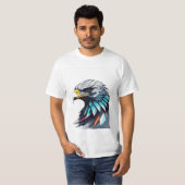 "Eagle Visionairs: Mode in vlucht" T-shirt (Voorkant volledig)