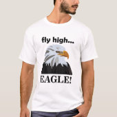 Eagle Vliegt Hoog Adelaar T-shirt (Voorkant)