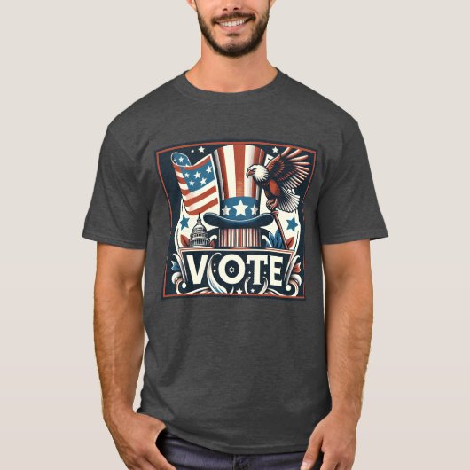 Eagle Vote T-shirt (Voorkant)