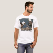 Eagle, Vrijheid is niet vrij T-shirt (Voorkant volledig)