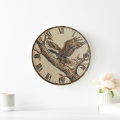 Eagle Wall Clock - Symbol of Strength Grote Klok (Huis)