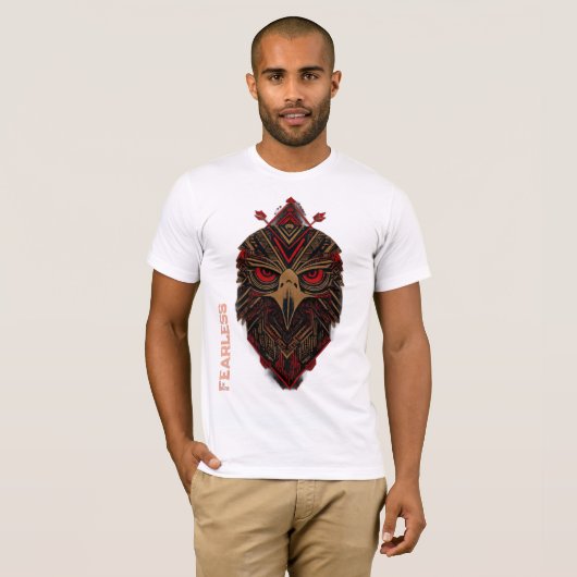 Eagle warrior T-Shirt (Voorkant volledig)
