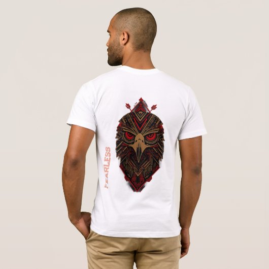 Eagle warrior T-Shirt (Achterkant volledig)