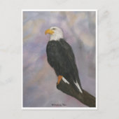Eagle Watercolor Briefkaart (Voorkant)