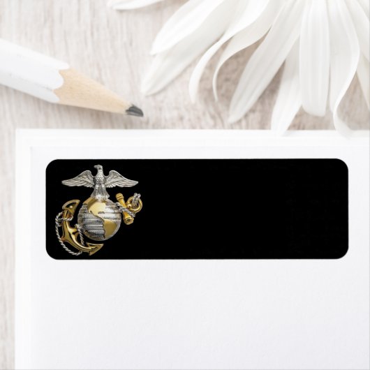 Eagle Wereldbol Anchor Etiket (Insitu)