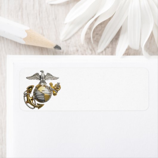 Eagle Wereldbol Anchor Etiket (Insitu)