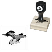 Eagle Wild roofvogel illustratie Rubberstempel (Gestempeld)