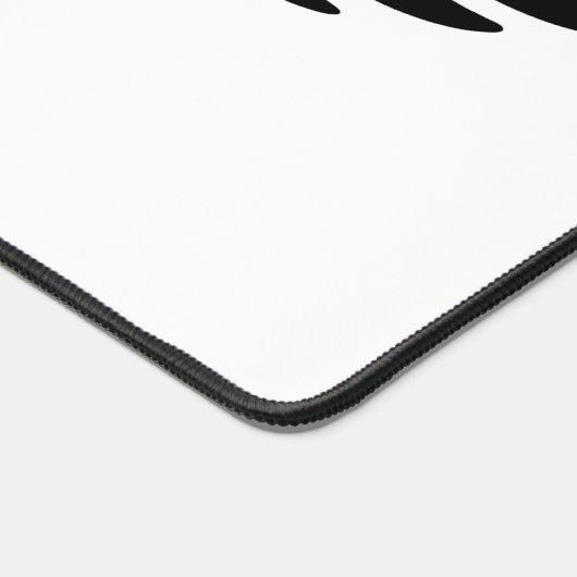 Eagle wing black&white theme desk mat  (Hoek)