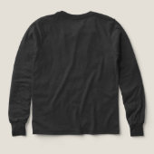 Eagle wing golden print Kids' Long Sleeve Shirt (Achterkant)