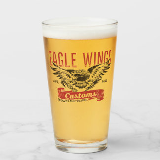 Eagle Wings Bierglas Glas