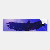 Eagle Wings Bumpersticker (Voorkant)