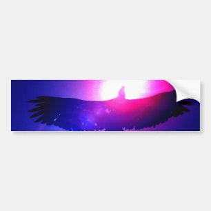 Eagle Wings - Eagle in Flight Bumpersticker