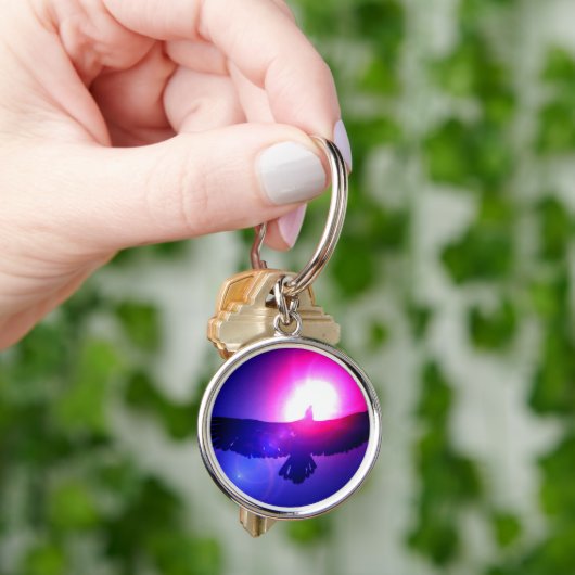 Eagle Wings - Eagle in Flight Sleutelhanger (Hand)