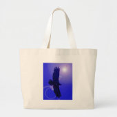 Eagle Wings Grote Tote Bag (Voorkant)