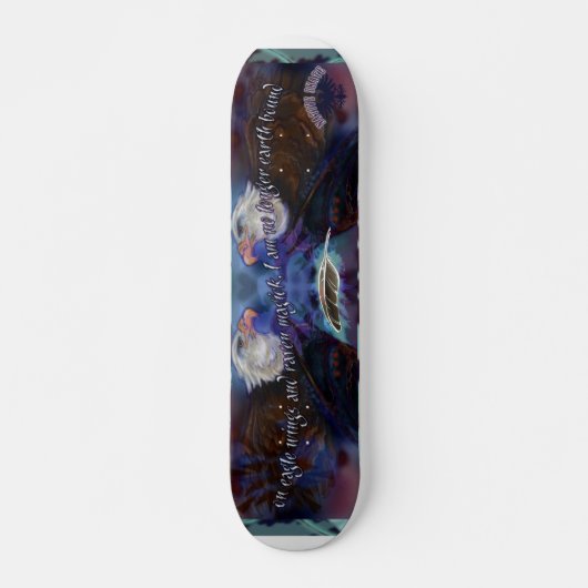 Eagle Wings Persoonlijk Skateboard (Voorkant)