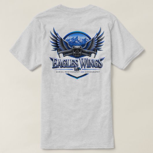 Eagle Wings T-shirt (Design achterkant)