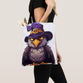 Eagle Witch Pet Funny Halloween Kostuum voor Kinde Tote Bag (Dichtbij)