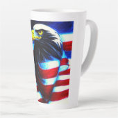 Eagle Wrapped American Flag Mok (Rechterhoek)