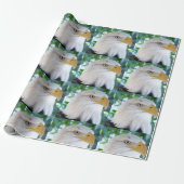 Eagle Wrapping Paper Cadeaupapier (Uitgerold)