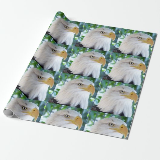 Eagle Wrapping Paper Cadeaupapier (Uitgerold)