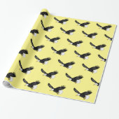 Eagle Wrapping Paper Cadeaupapier (Uitgerold)