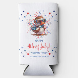 Eagle Zomerfeest Patriottisch VS 4 juli Seltzer Blikjeskoeler