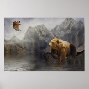 Eaglebeer Mtn. -Eagle, Beer Poster