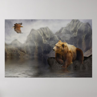 Eaglebeer Mtn. -Eagle, Beer Poster