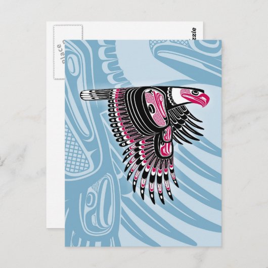 eaglecard briefkaart (Voorkant / Achterkant)