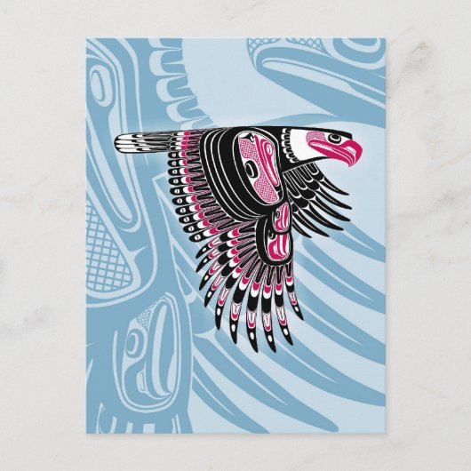 eaglecard briefkaart (Voorkant)