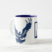 Eaglemont Tweekleurige Koffiemok (Voorkant links)