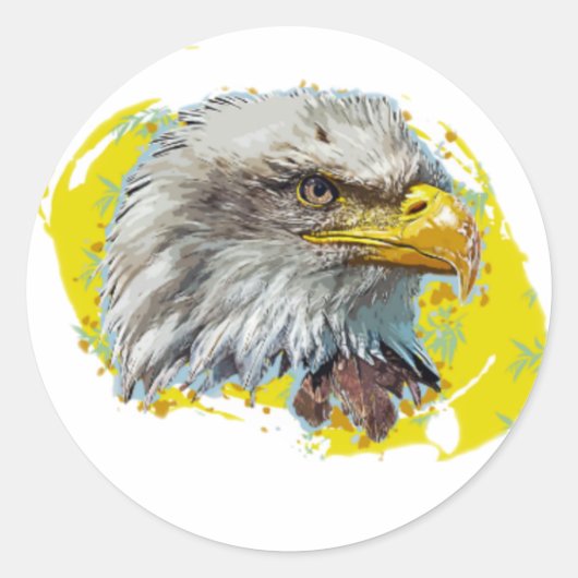 Eagles Ambition 2025 Ronde Sticker (Voorkant)