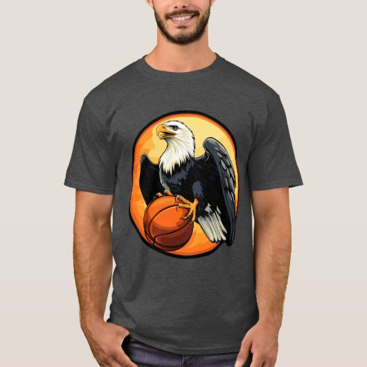 Eagles Basketball T-Shirt (Voorkant)