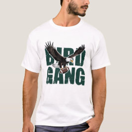 Eagles Bird Gang Voetbal Mascotte T-shirt