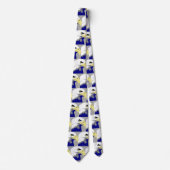Eagles Blue Football Basketball Baseball Necktie Stropdas (Voorkant)