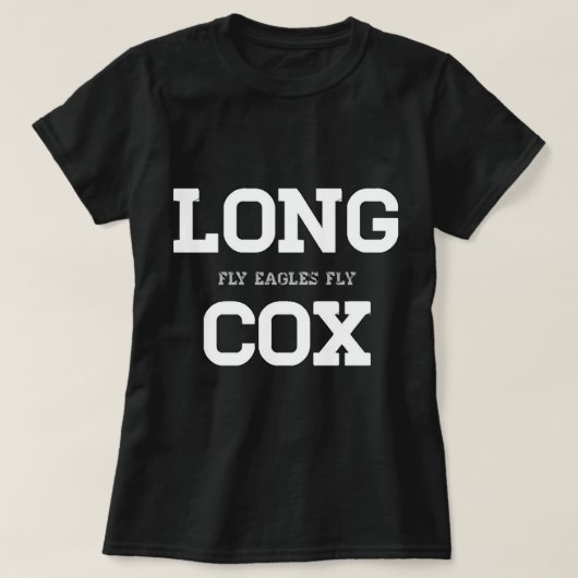 Eagles Chris Long en Fletcher Cox T-shirt (Design voorkant)