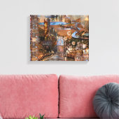 Eagle's Den Wrapped Canvas (Insitu (Woonkamer))