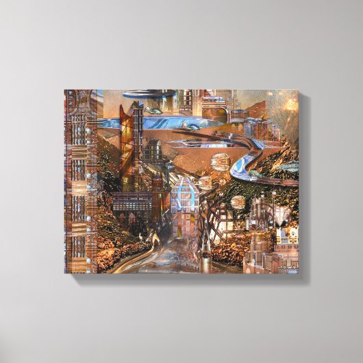 Eagle's Den Wrapped Canvas Afdruk (Voorkant)