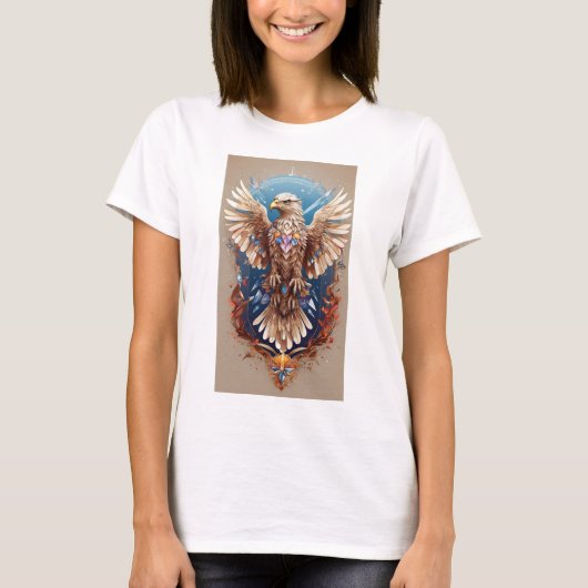 Eagle's Essence Kleding: Crystal Flight T-shirt (Voorkant)