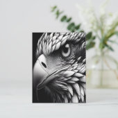 Eagles Eye Close-up Briefkaart (Staand voorkant)