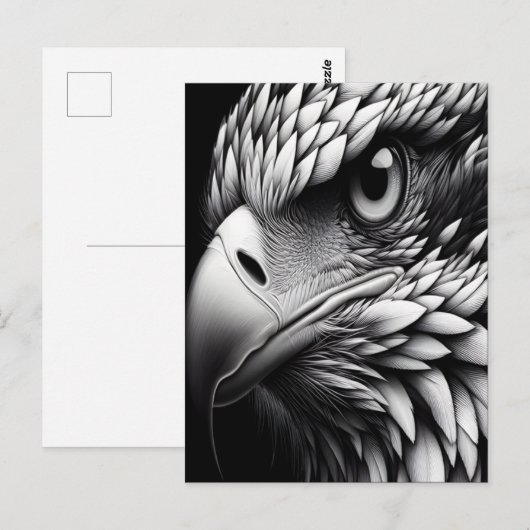 Eagles Eye Close-up Briefkaart (Voorkant / Achterkant)