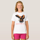 Eagle's Eye Premium op maat gemaakte design t-shir T-shirt (Voorkant volledig)