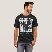 Eagles Fly  Eagles Flying Bird Inspirationa T-shirt (Voorkant volledig)