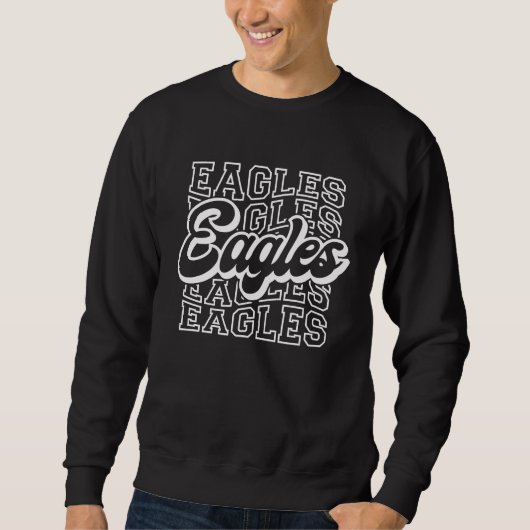 Eagles Flying Bird Inspirerend Hawk Eagl Trui (Voorkant)
