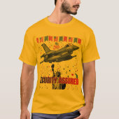 Eagle's Freedom Flight goud T-shirt (Voorkant)