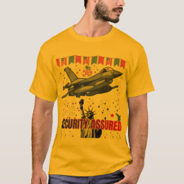 Eagle's Freedom Flight goud T-shirt