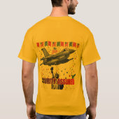 Eagle's Freedom Flight goud T-shirt (Achterkant)