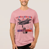 Eagle's Freedom Flight mauve Tri-Blend Shirt (Voorkant)