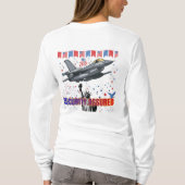 Eagle's Freedom Flight wit T-shirt (Achterkant)