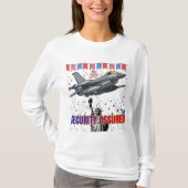 Eagle's Freedom Flight wit T-shirt (Voorkant)